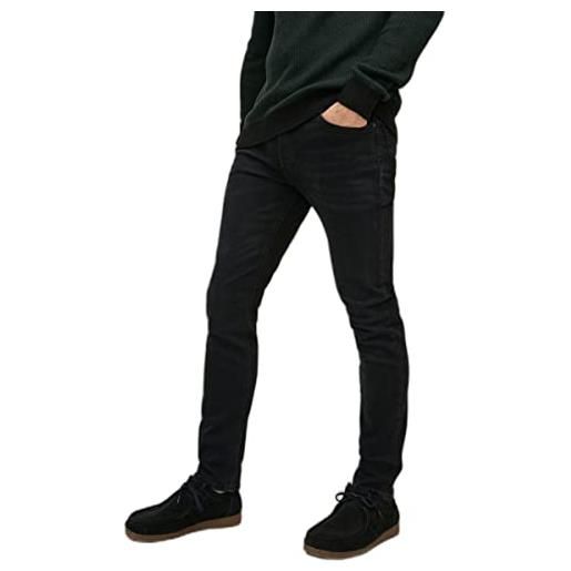 JACK & JONES jjitim jjoriginal jos 789 noos jeans, denim nero, 33w x 30l uomo