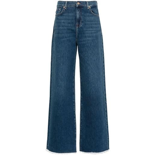 7 For All Mankind jeans a gamba ampia - blu