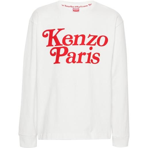 Kenzo t-shirt Kenzo x verdy con logo floccato - bianco