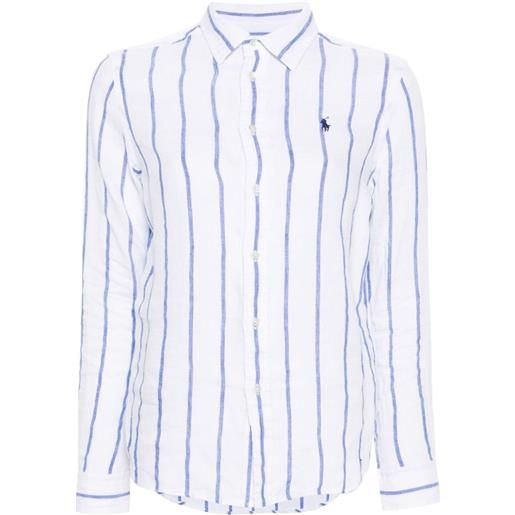 Polo Ralph Lauren camicia a righe - bianco