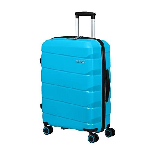 American Tourister air move - spinner m, valigetta e trolley, blu (peace blue), m (66 cm - 61 l)