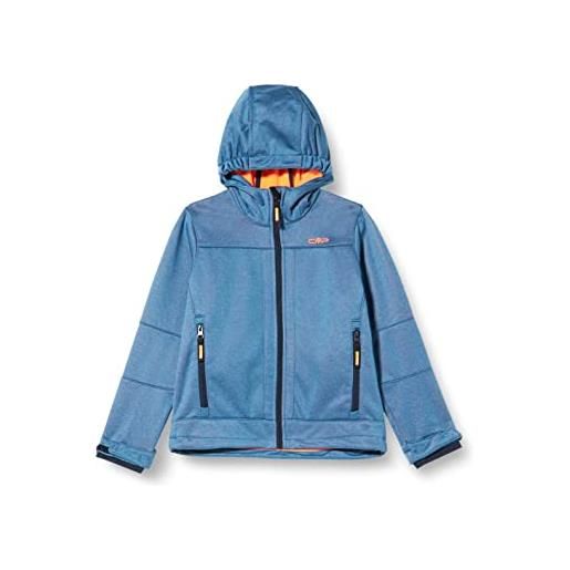 CMP giacca fix hood, bambini e ragazzi, bluestone mel, 152