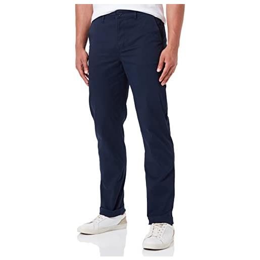 Lee chino normale pantaloni, navy scuro, 34w x 34l uomo