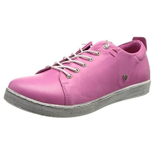 Andrea Conti 0347891 scarpe stringate donna, schuhgröße_1: 40, farbe: rosa