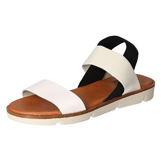 2Go Fashion 8072-801-1, sandali donna, bianco, 37 eu
