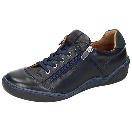 Manitu 850110-05, scarpe da ginnastica donna, blu, 41.5 eu