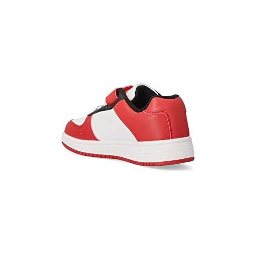 Conguitos nappa rosso-bianco, scarpe da ginnastica unisex-bambini, 31 eu