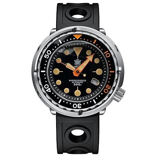 SOTAG steeldive sd1975v lunetta in ceramica bicolore orologi da uomo arancione luminoso in acciaio inossidabile nh35 orologio subacqueo automatico reloj, cinturino in gomma