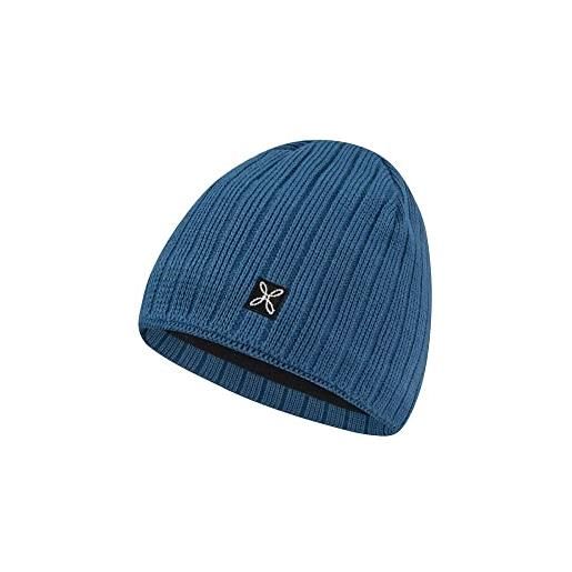 MONTURA technician cap cuffia unisex invernale calda taglia unica (blu ottanio)