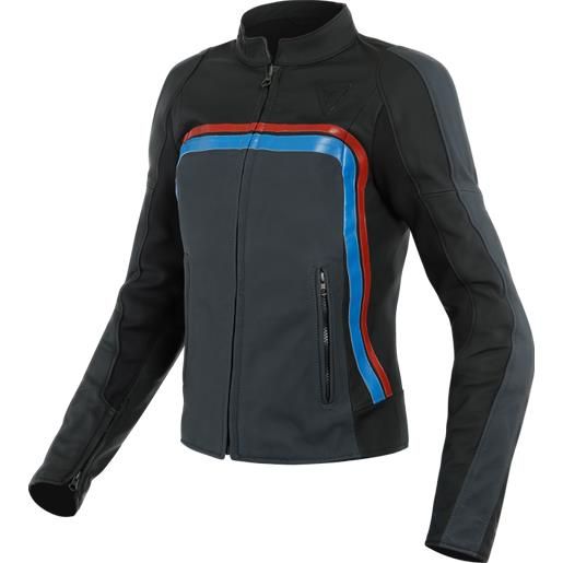 DAINESE giacca donna lola 3 lady nero rosso blu - DAINESE 46