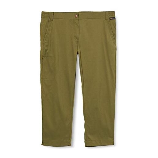 Jack Wolfskin senegal - pantaloni da donna, donna, pantaloni da donna. , 1505831, delta verde, xs