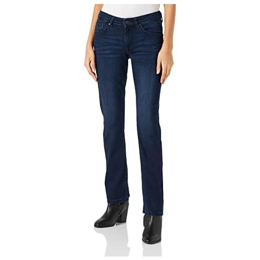 Mustang sissy straight jeans, blu scuro 802, 27w x 34l donna