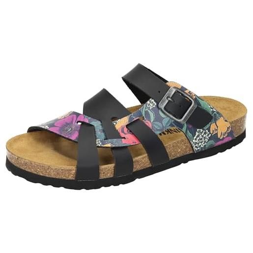 Dr. Brinkmann oliva ciabatte, mocassino basso donna, multicolore, 38 eu