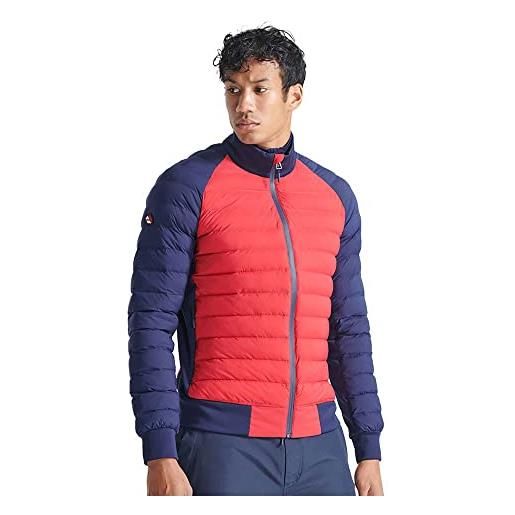 Superdry motion hybrid giacca, apple red, m uomo