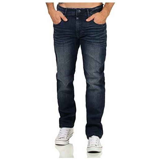 Timezone slim eduardotz jeans, light royal wash, 50 it (36w/34l) uomo
