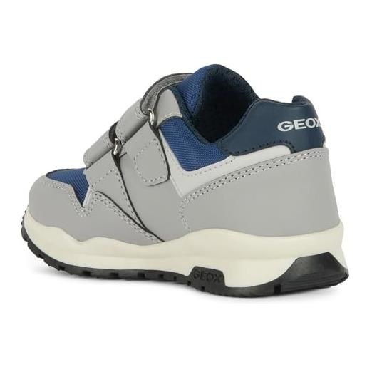 Geox j pavel a, sneakers bambini e ragazzi, grigio navy, 36 eu
