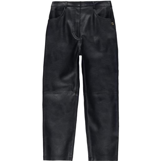 Stella McCartney pantaloni crop iconic altermat - nero