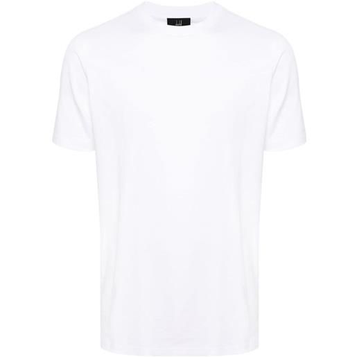 Dunhill t-shirt con ricamo - bianco