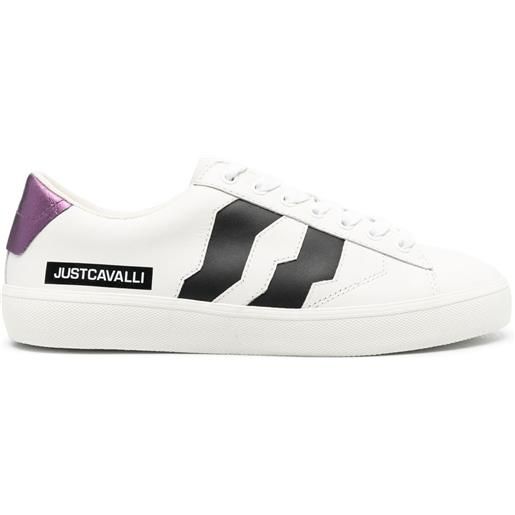 Just Cavalli sneakers con stampa - bianco
