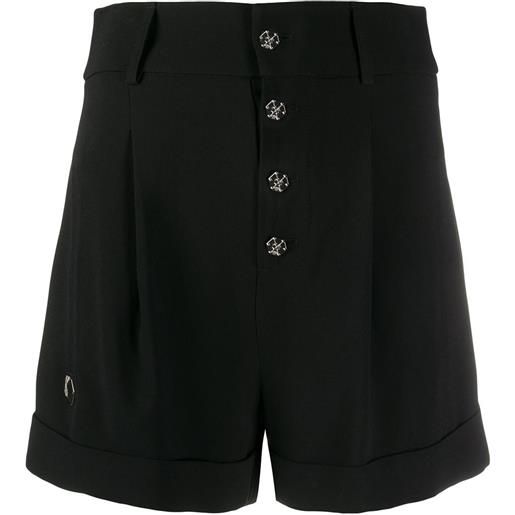 Philipp Plein shorts con borchie - nero