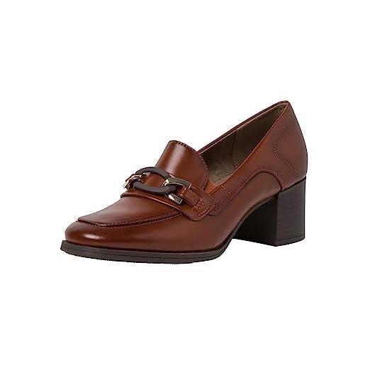 Jana softline 8-24470-41-scarpe comode, con catena, stile classico business, scarpe décolleté donna, nero, 40 eu larga