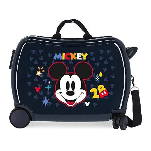 Disney topolino get moving valigia, marino, valigia per bambini