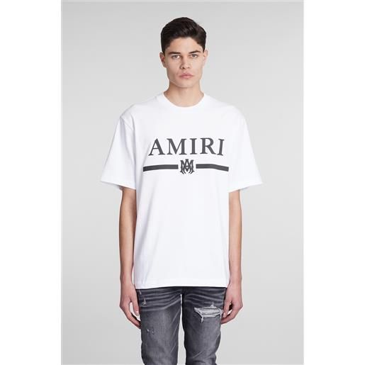 Amiri t-shirt in cotone bianco