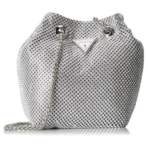 GUESS lua pouch silver