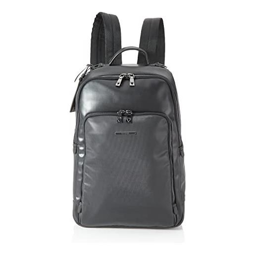 Guess business backpack, zaino uomo, black, unica