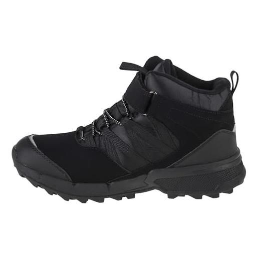 Kappa thabo tex t unisex kids scarpe per jogging su strada unisex - adulto, nero (black), 36 eu