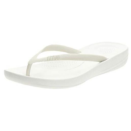 Fitflop iqushion ergonomic flip-flops, infradito donna, or gold 010, 38 eu