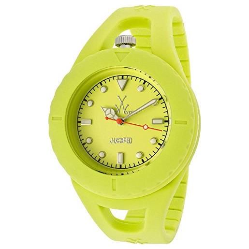 ToyWatch toy watch jl05li - orologio da polso da donna, con cinturino in silicone, colore: verde, colore: ral