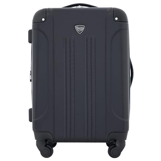 Caribee Trolley da viaggio con zaino rimovibile e funzione zaino SkyMaster II 70 L modello 2019, Nero , 80 l, Valigetta arrotolabile