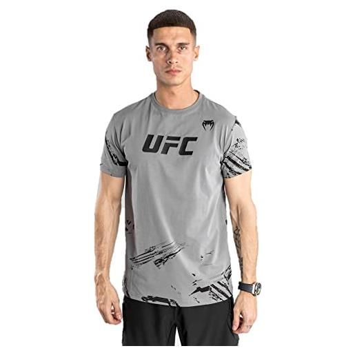 Venum ufc authentic fight week 2.0-maglietta a maniche corte, colore: grigio/nero, t-shirt uomo, xxl
