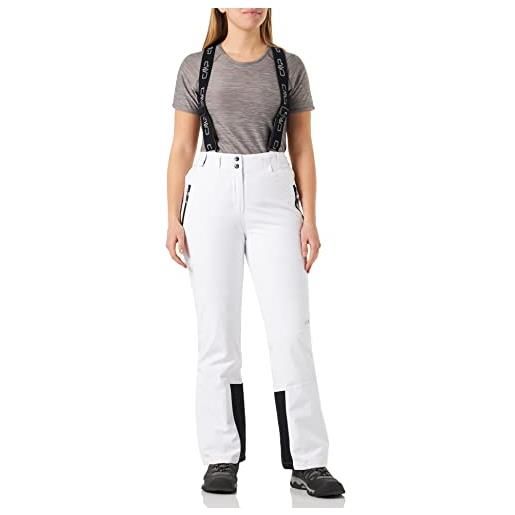 CMP, pantaloni da sci da donna, donna, 39w1406, bianco, 44