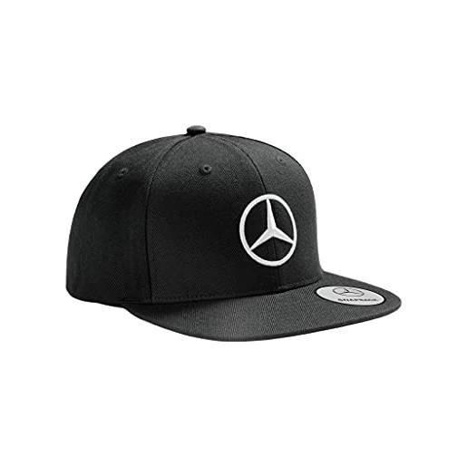 Mercedes-Benz collezione flat brim cap | uomo | nero