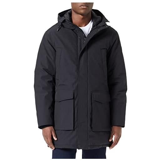 Replay giacca invernale da uomo con cappuccio, nero (black 098), l