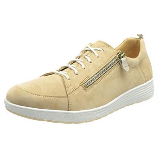 Ganter chiara-k, scarpe da ginnastica donna, crema, 40.5 eu larga