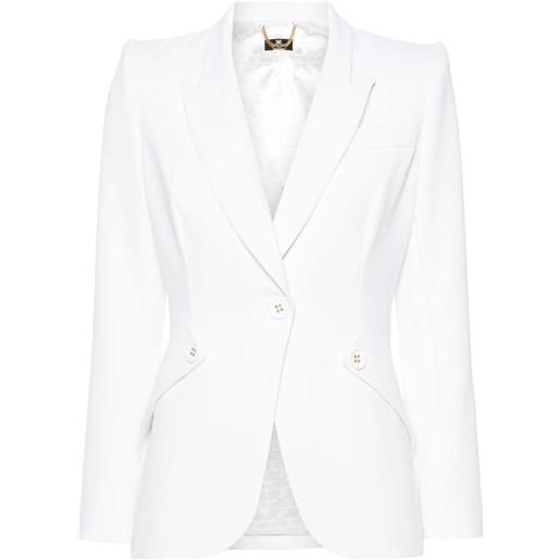 Elisabetta Franchi blazer monopetto - bianco