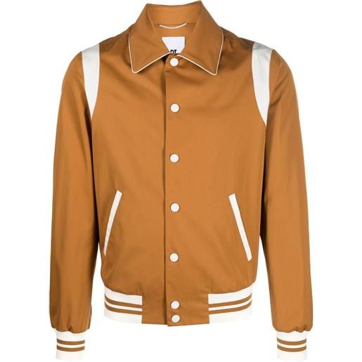 PT Torino giacca con dettaglio a righe - marrone
