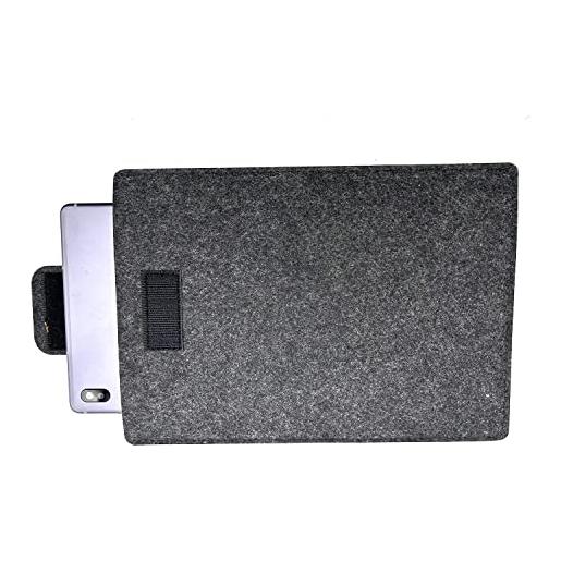 Lobwerk custodia per tablet pc notebook laptop e. Book i. Pad tab book cover protettiva slim case velcro custodia in feltro borsa laptop ultrabook