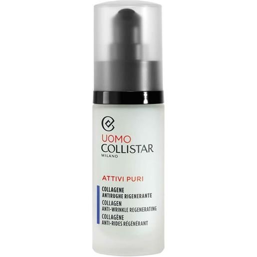 Collistar uomo attivi puri collagene rigenerante antirughe 30 ml