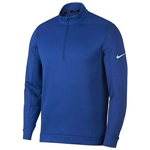 Nike therma repel 1/2-zip golf top, maglione sportivo uomo, blu (azul royal 480), small