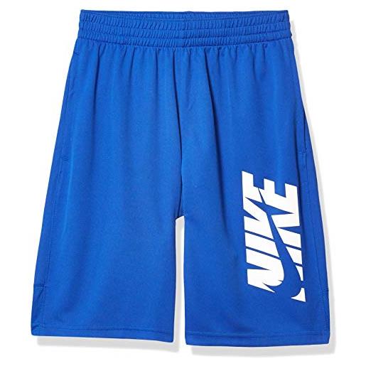 Nike cj7744, pantaloncini da training unisex-adulto, blu (game royal/white), s