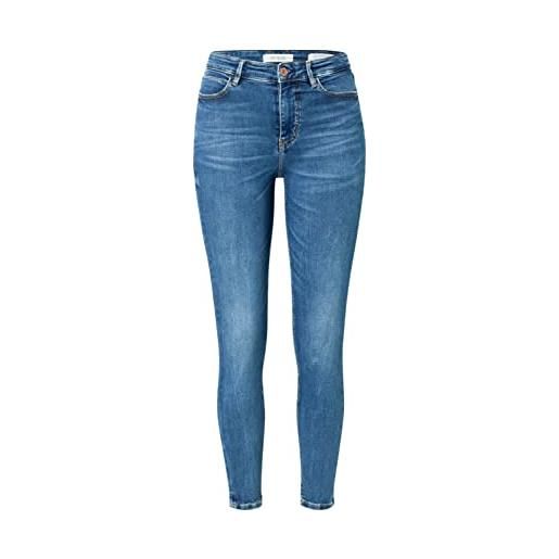 Guess jeans 5 tasche da donna marchio guess, modello 1981 skinny w2ya46d4q02, realizzato in cotone. Blu blu scuro