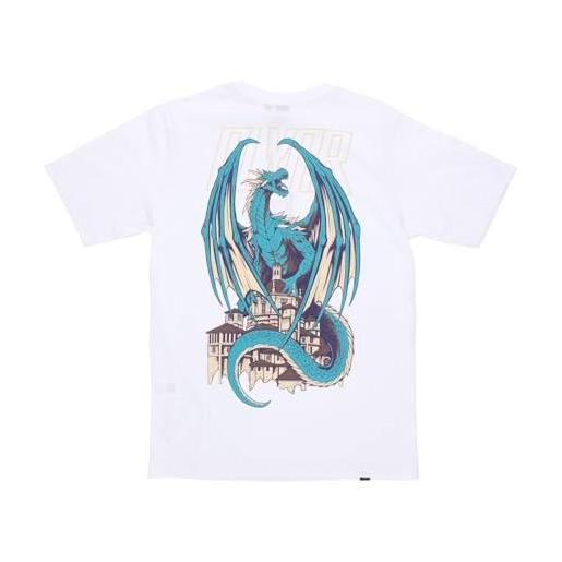 Dolly Noire blue dragon tee t shirt white ai23