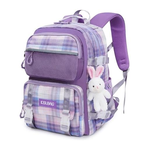 Collezione borse bambino zaino, zaino scuola viola: prezzi