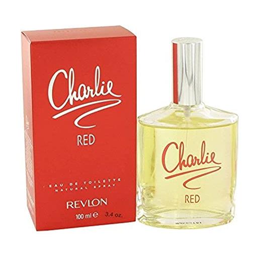 Revlon charlie red profumo donna edt eau de toilette spray 100ml