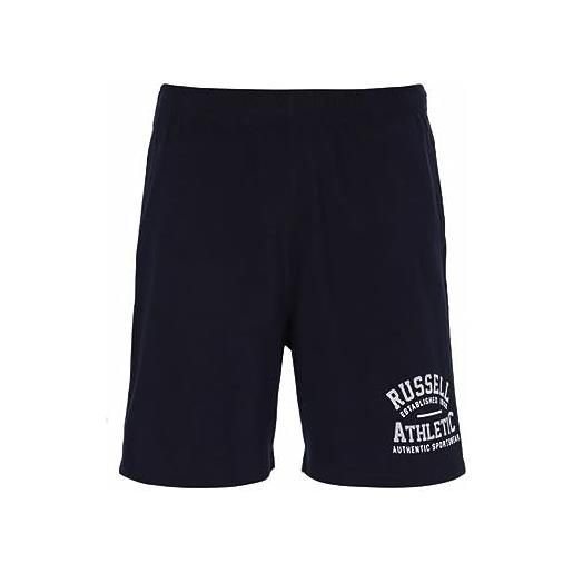Russell Athletic a30091-na-190 rea 1902-shorts uomo pantaloncini navy taglia s