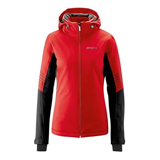 Maier sports giralba - giacca da sci da donna, donna, giacca da sci, 210038, rosso fuoco, 42